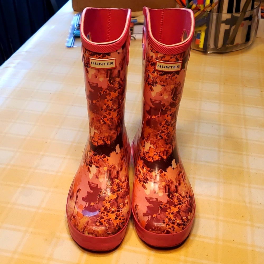 Hunter x Target Rain Boots size 4